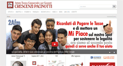 Desktop Screenshot of crescenzipacinotti.it